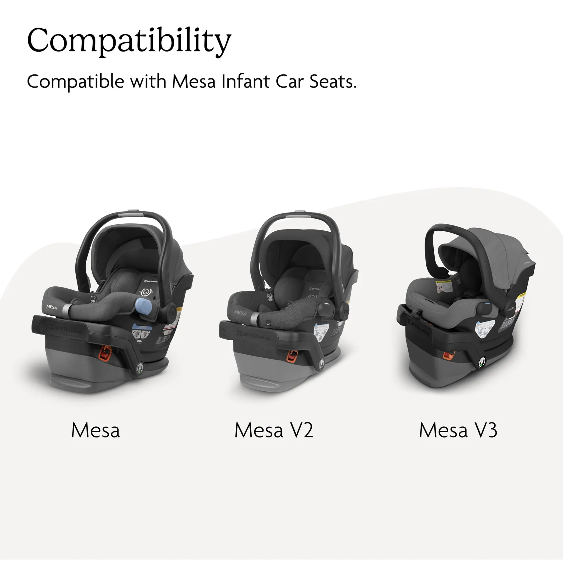 Base De Assento De Carro Infantil Uppababy Mesa V2 V3 Preto - Imagem 6