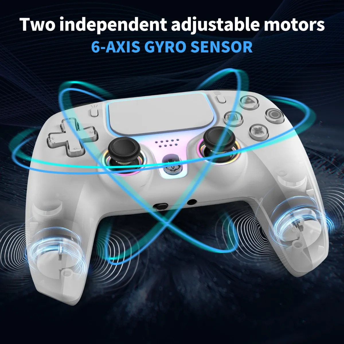Controlador Wireless Nbcp W-1 Para Ps5 Ps5 Pro Slim E Pc - Imagem 8