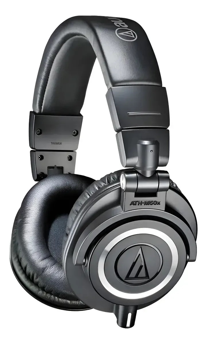 Fones De Ouvido Profissionais Com Fio Ath-m50x