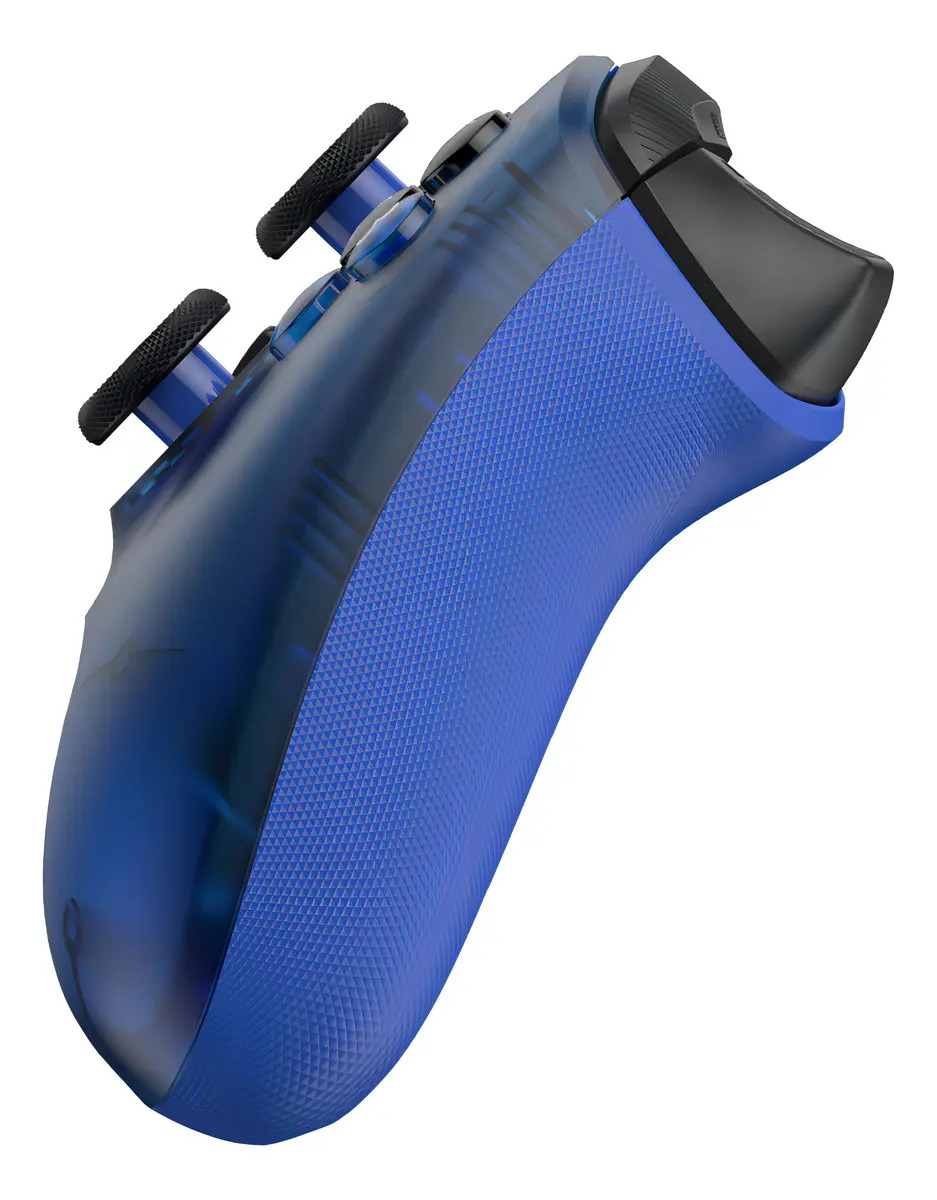 Controle Gamesir T7 Com Fio Para Pc Xbox One Series S X Efeito Hall Stick Anti Drift Azul - Imagem 9