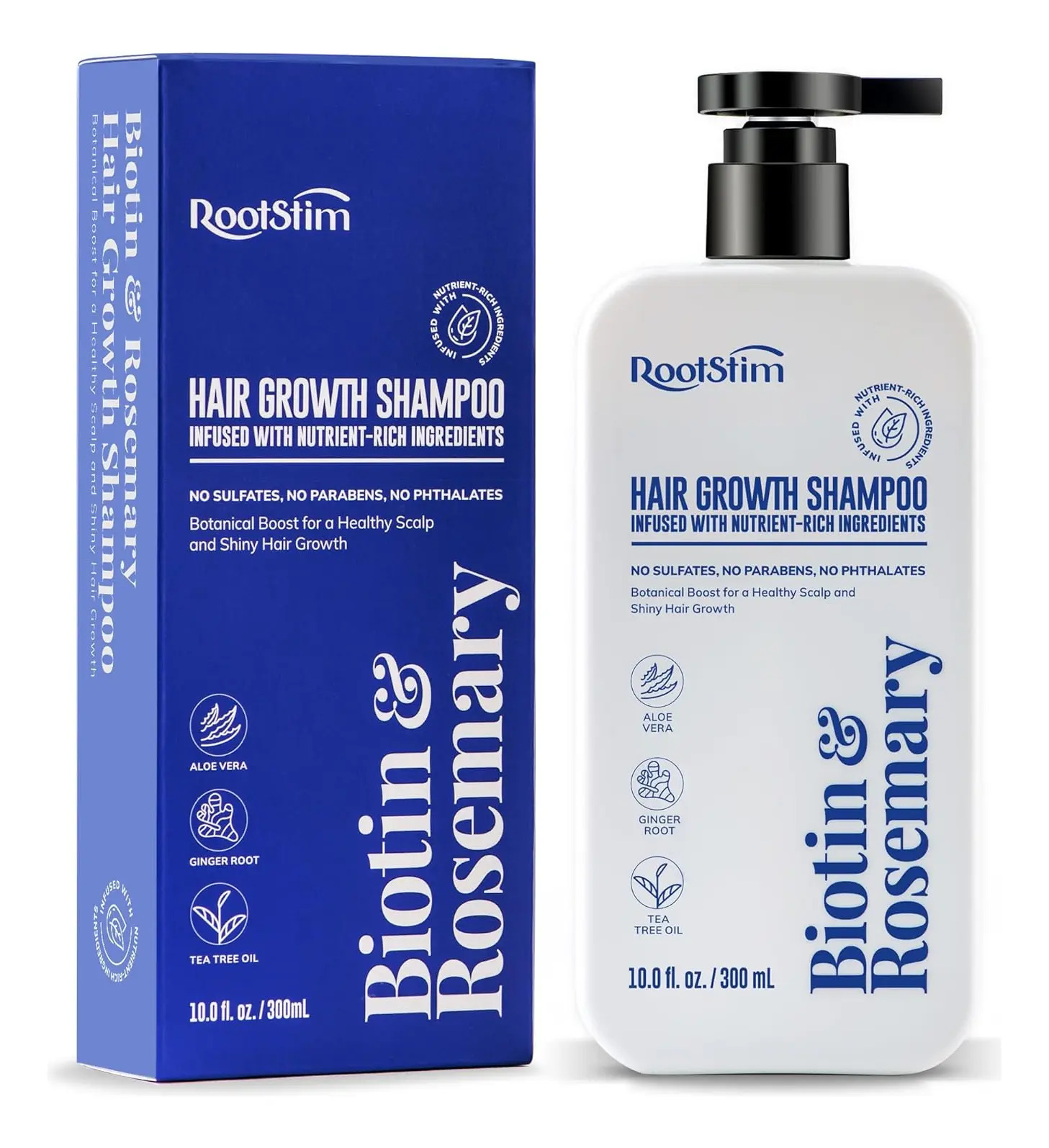 Champô Anticaída Rootstim Biotina Alecrim E Saw Palmetto