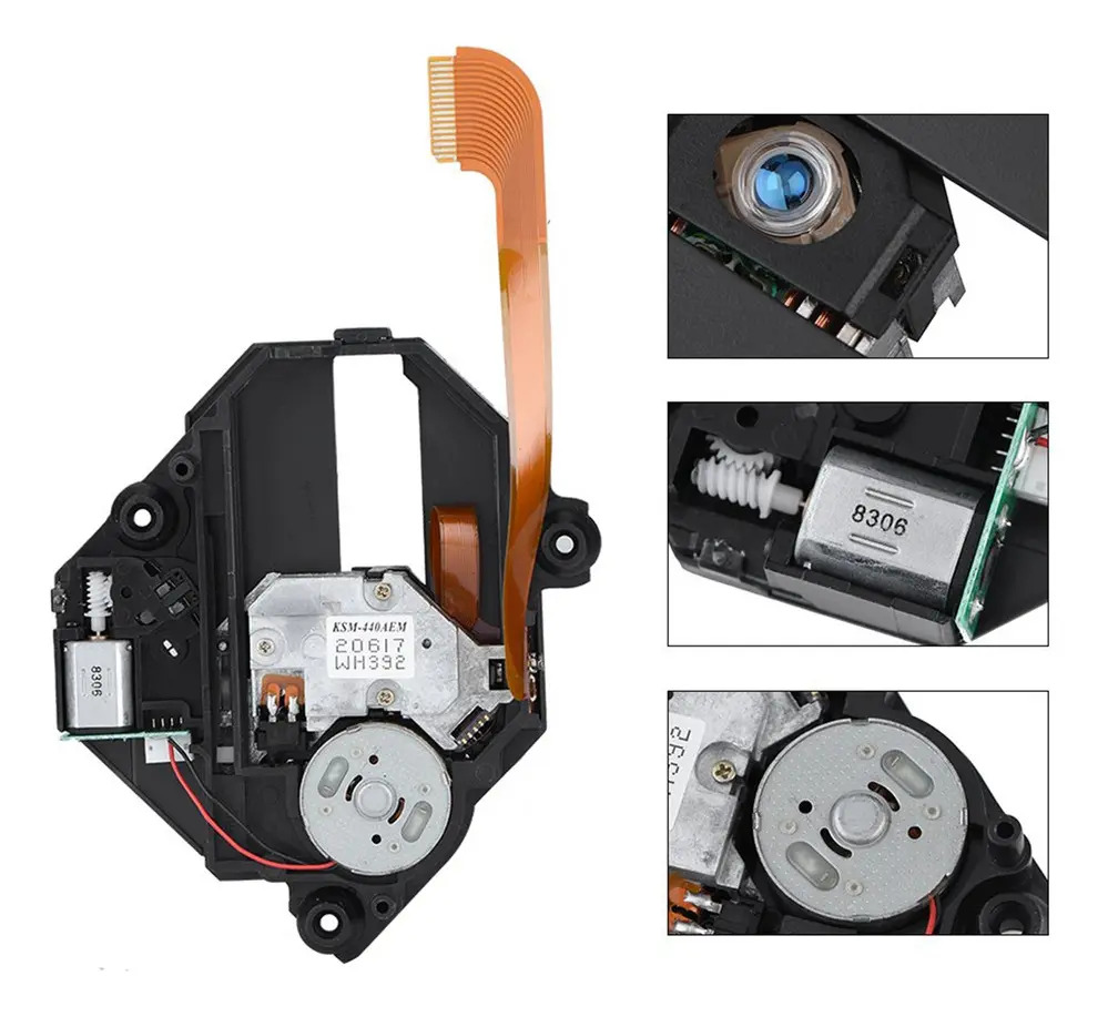 Substituição Óptica De Lente De Captação Para Ps1 Ksm-440aem - Imagem 2