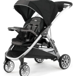 Carrinho De Passeio Duplo Chicco Bravofor2 - Ferro Preto/ci