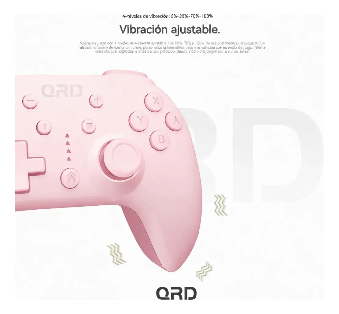Mini Controlador De Jogos Qrd Junior E5 Para Meninas Joysti - Imagem 5