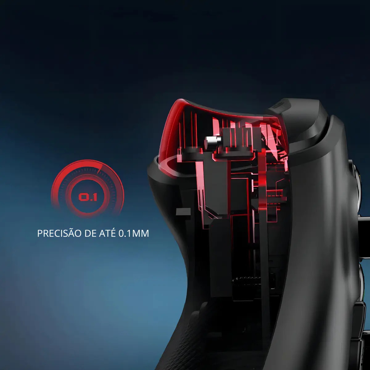 Controle GameSir G7 HE para Xbox One Series S X PC Joystick Hall Effect Vibração Ajustável Cor Preto - Imagem 7