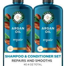 Conjunto De Shampoo E Condicionador De Óleo De Argão Herbal
