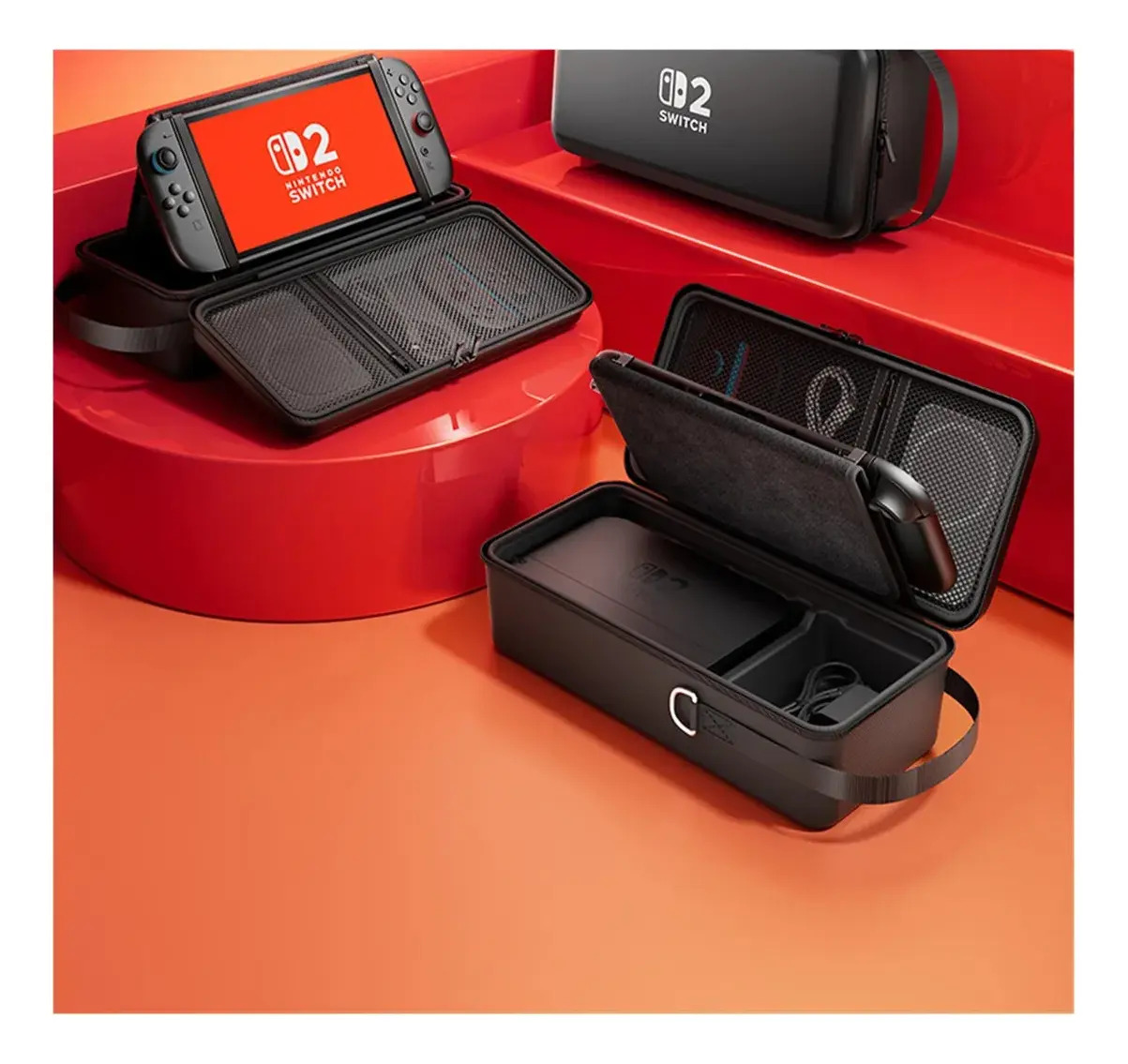 B Mp Case Para Switch 2 Tema Zelda Eva Suporte E Alta B005 - Imagem 2