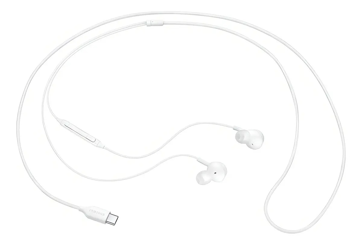 Fones de ouvido Samsung By Akg Original Type C Note 20 S20 Ultra White - Imagem 5