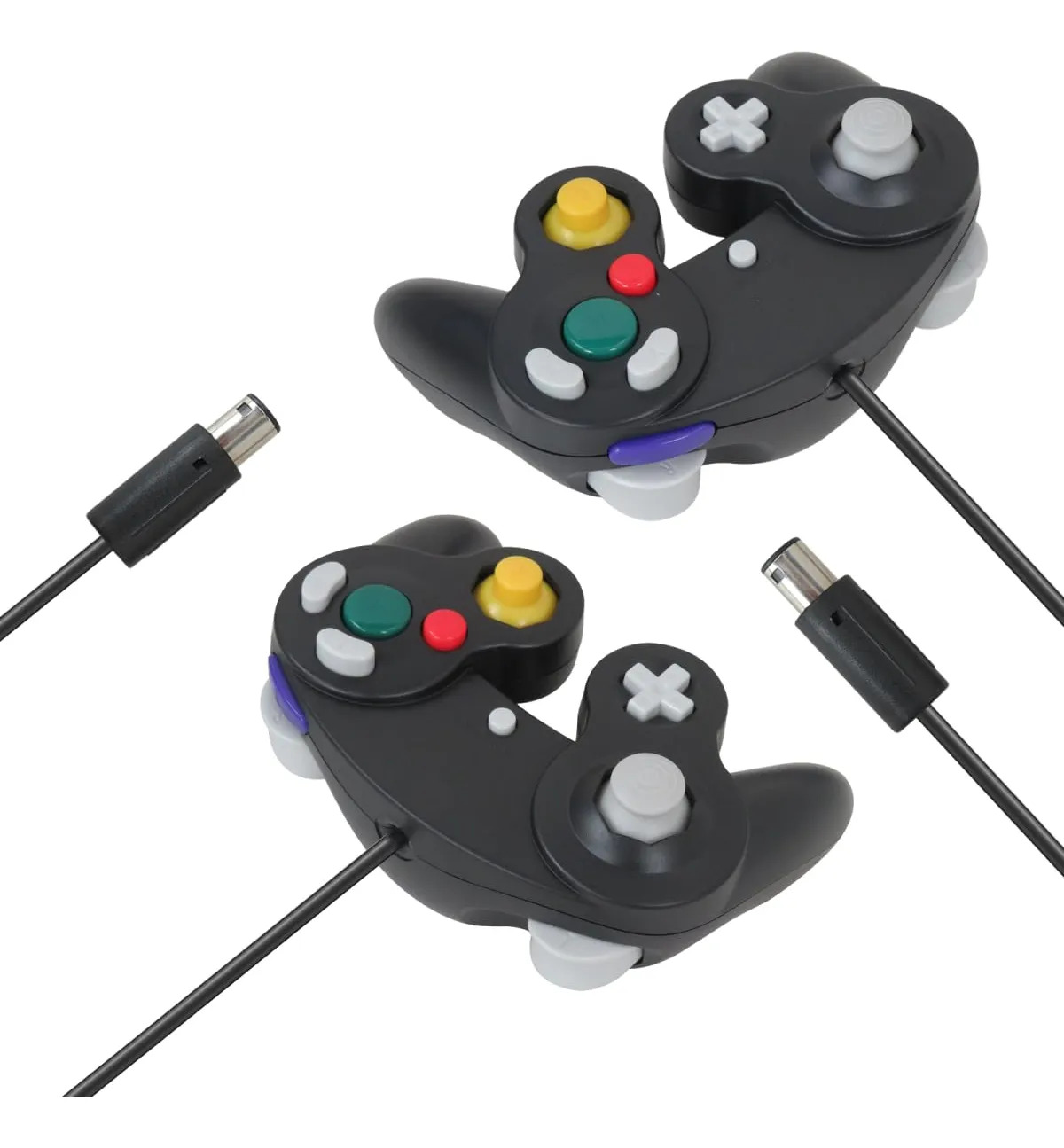 . Pacote Com 2 Controles Com Fio Para Gamecube Frhshb .w - Imagem 7