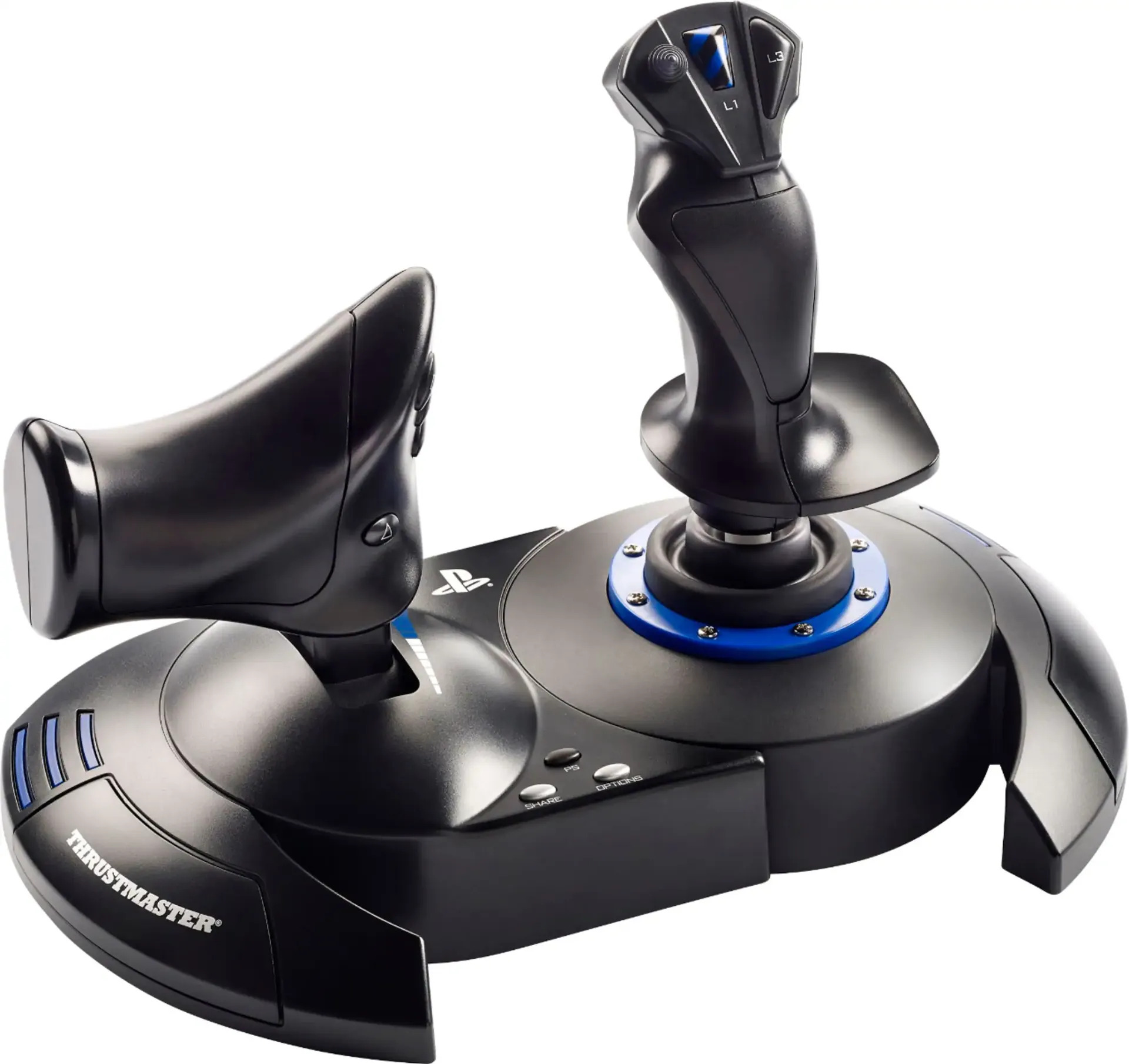 Joystick Thrustmaster T.flight Hotas 4 Ps4 Ps5 Pc Preto Preto - Imagem 3