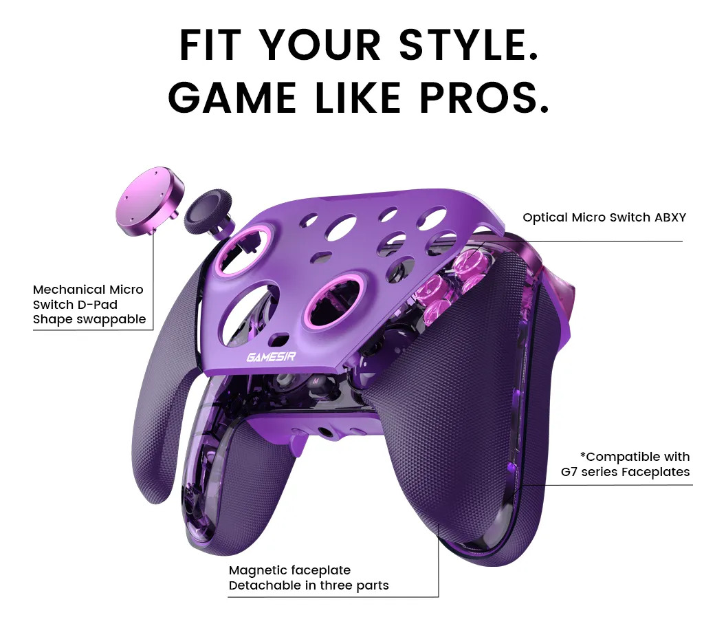 Controle Gamesir G7 Pro Para Xbox Pc Sem Fio - Imagem 7