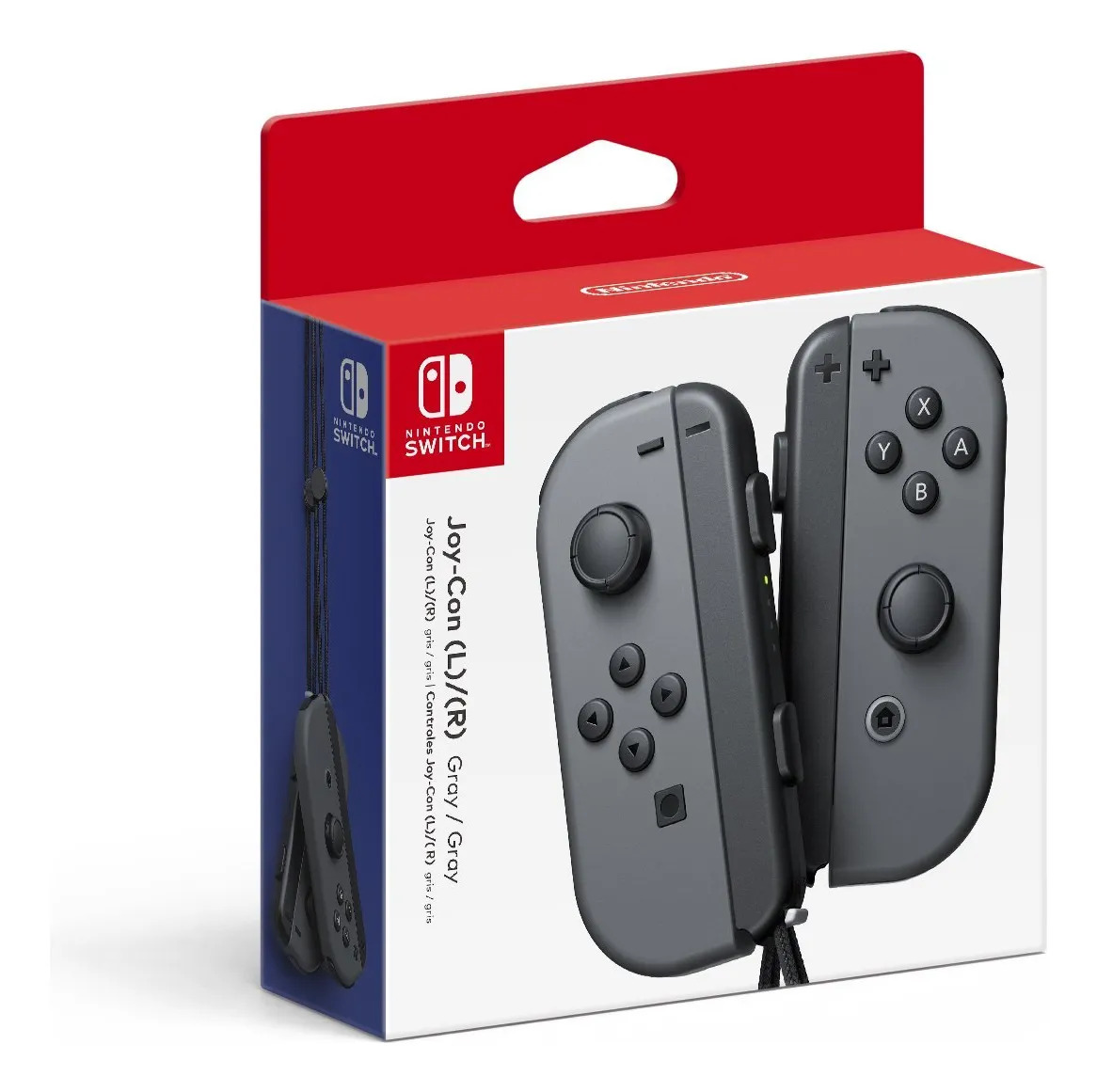 Controlador De Jogos Nintendo Switch Joy-con (l/r) Cinza