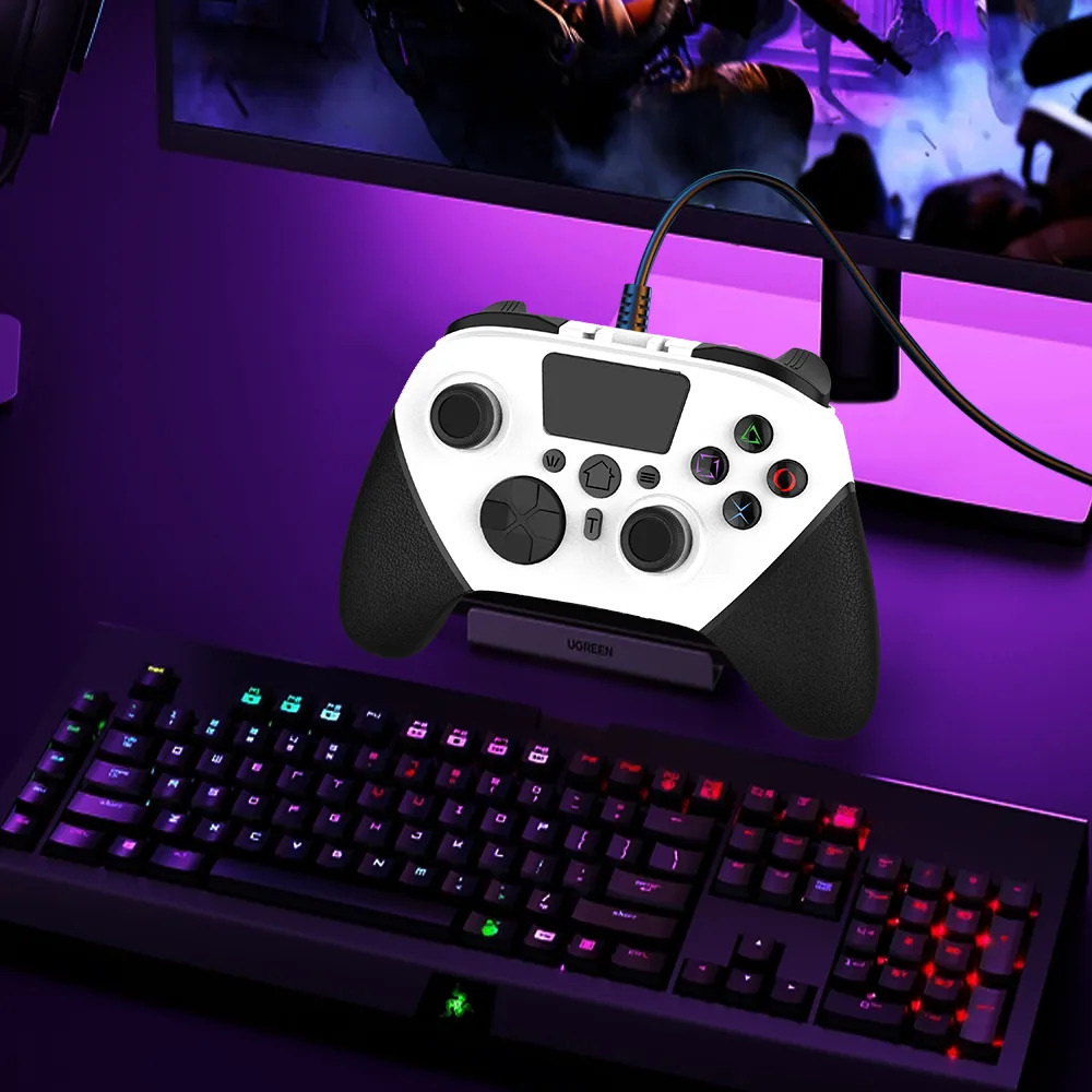 Controlador De Jogo Com Fio Para Cabo Playstation4/pc/steam - Imagem 3