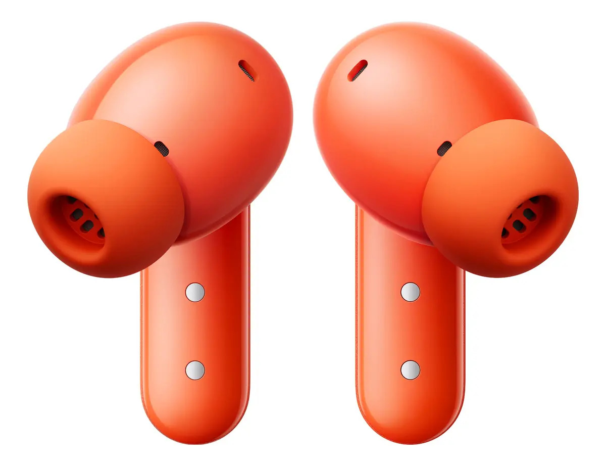 Fones de ouvido sem fio Bluetooth Cmf By Nothing Buds 2a Tws cor laranja - Imagem 2
