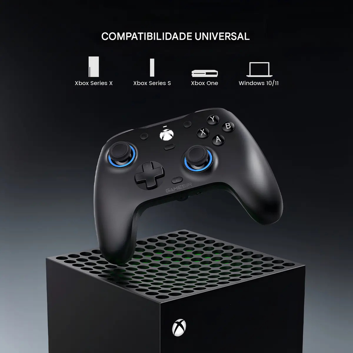 Controle GameSir G7 SE com Fio para Xbox One Series S X PC Hall Effect Botões Mecânicos Cor Preto - Imagem 3