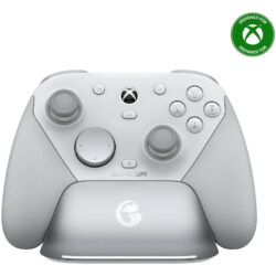 Controle Gamesir G7 Pro Trimodo Para Xbox Series S/x Xbox One Pc Windows E Android Com Dock Magnética Sensor Hall Anti-drift Botões Personalizáveis Rgb Áudio 3.5mm Cor Branco