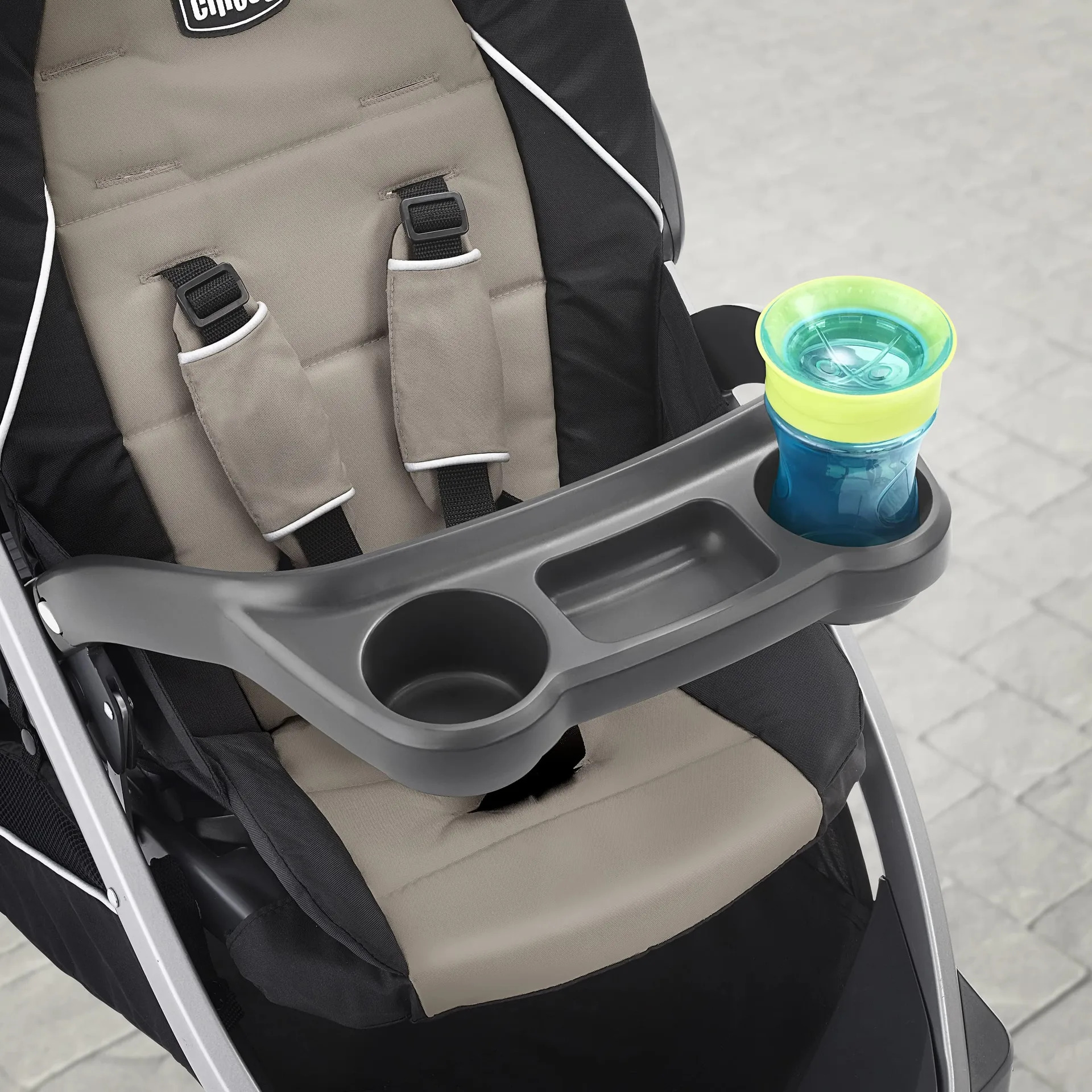 Carrinho De Passeio Duplo Chicco Bravofor2 - Ferro Preto/ci - Imagem 9