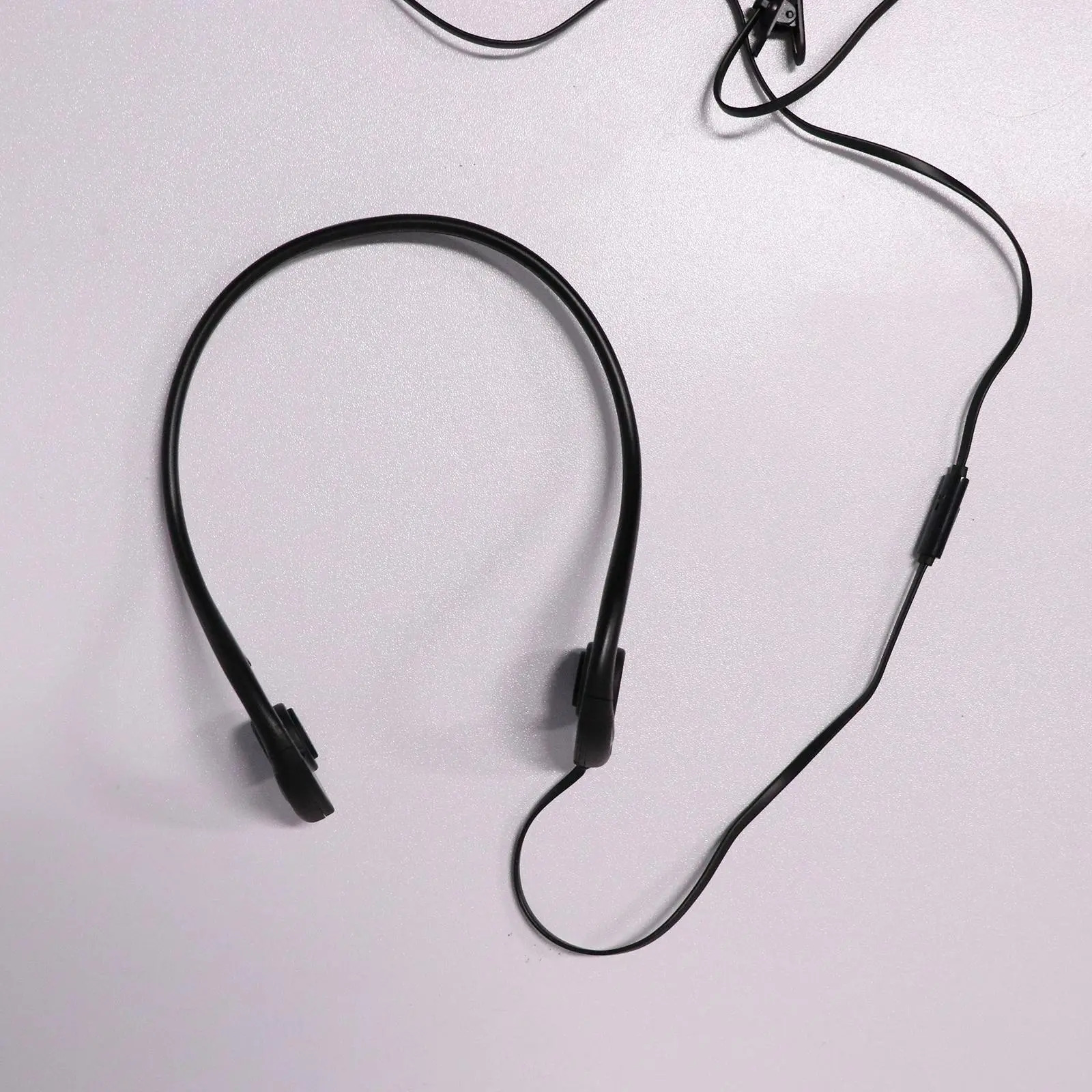 Fone De Ouvido Com Fio De Condução Óssea Controle De Voz - Imagem 10