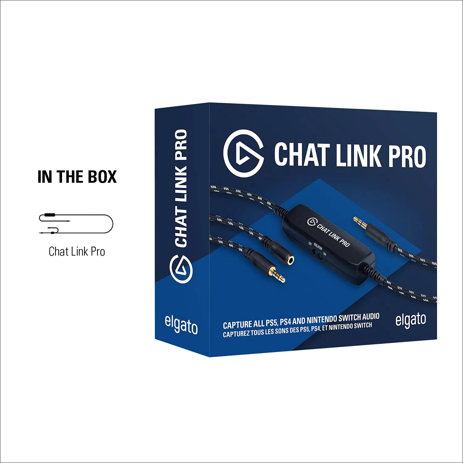 Adaptador De Áudio Elgato Chat Link Pro Para Ps5 Ps4 Switc - Imagem 5