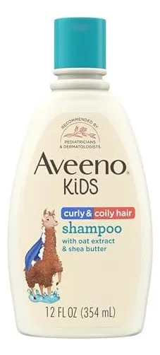 Aveeno Kids Shampoo Hidratante Cabelos Cacheados