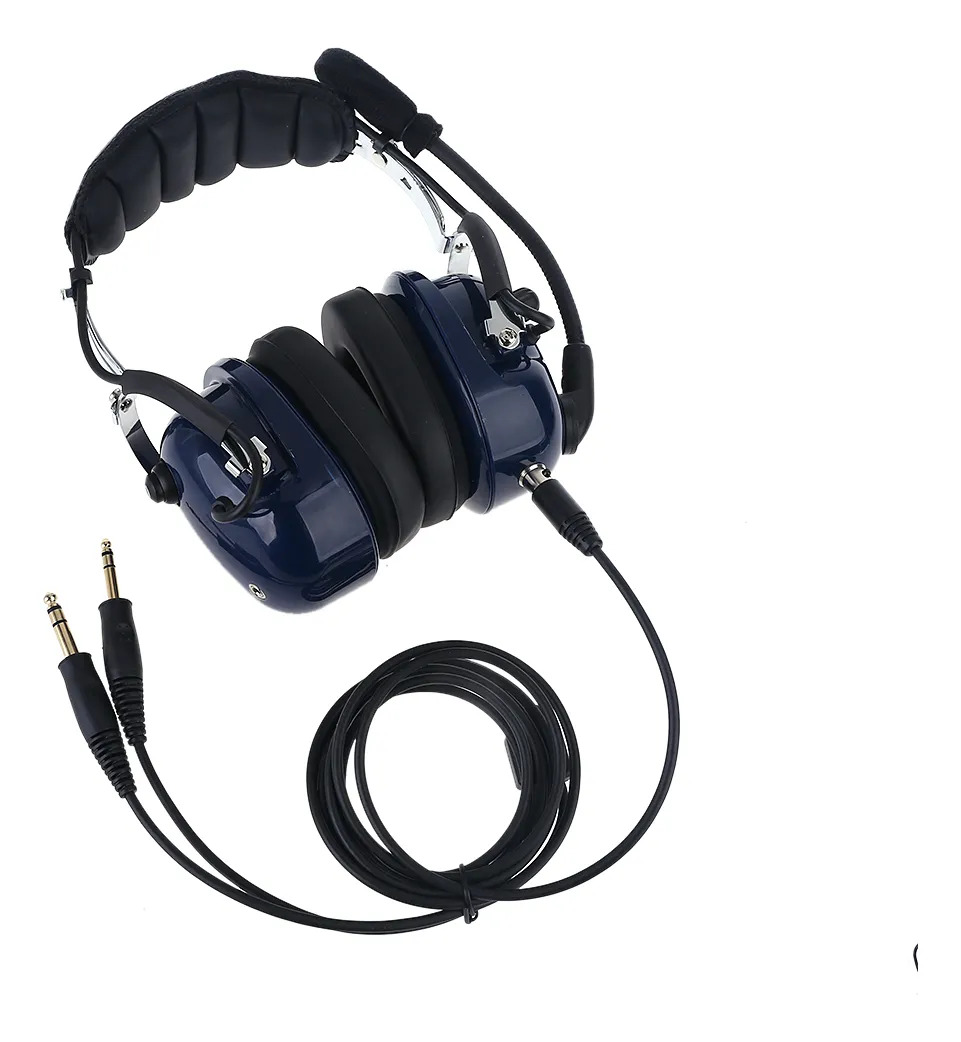 Fone De Ouvido Air Ra200 Aviation Ga Dual Plugs Stereo Mono - Imagem 4