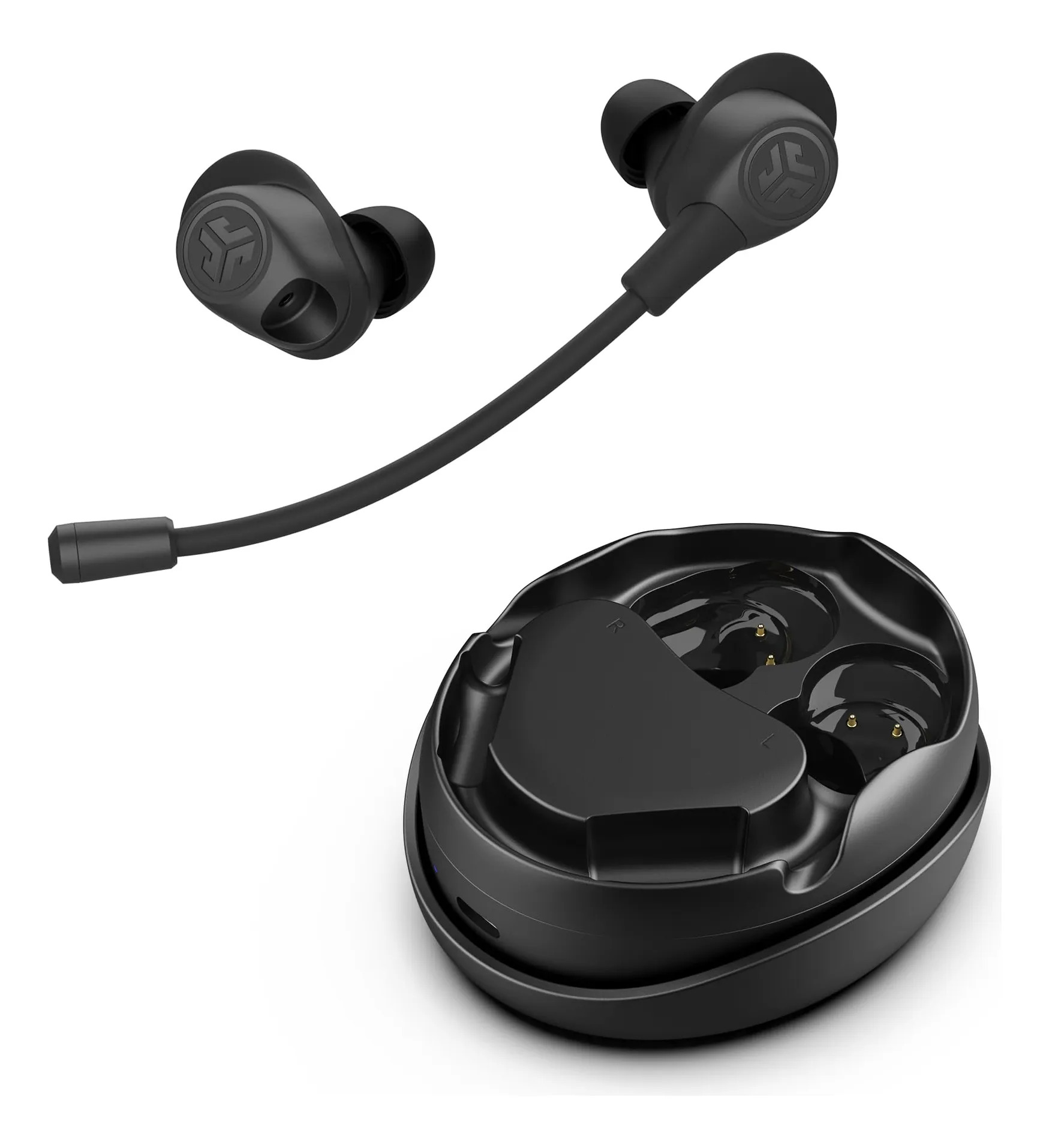 Fones De Ouvido Sem Fio Jlab Work Buds E Microfone Multipont Negro