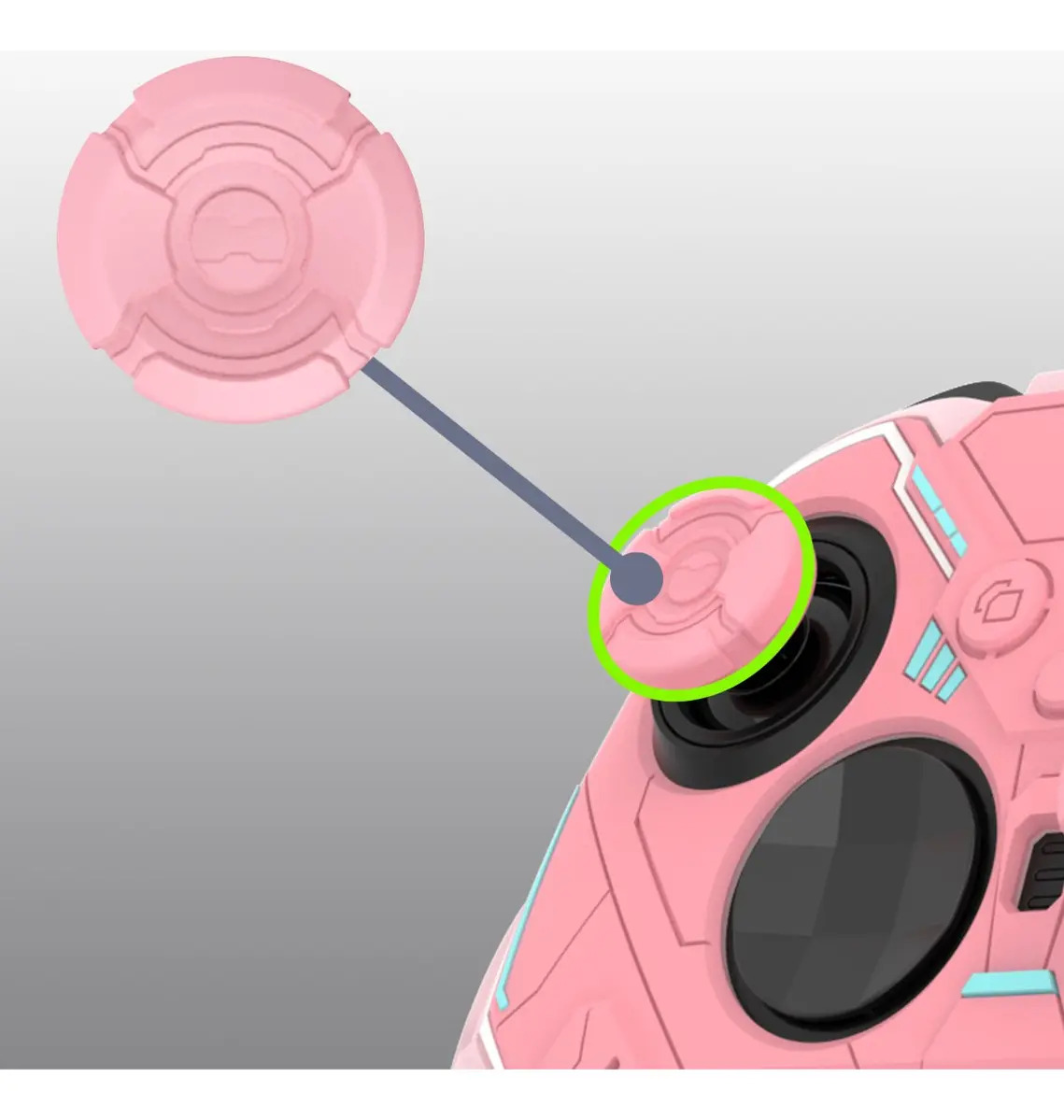 Capa De Silicone Para Xbox Elite Series 2/core-stellar Mecha - Imagem 34