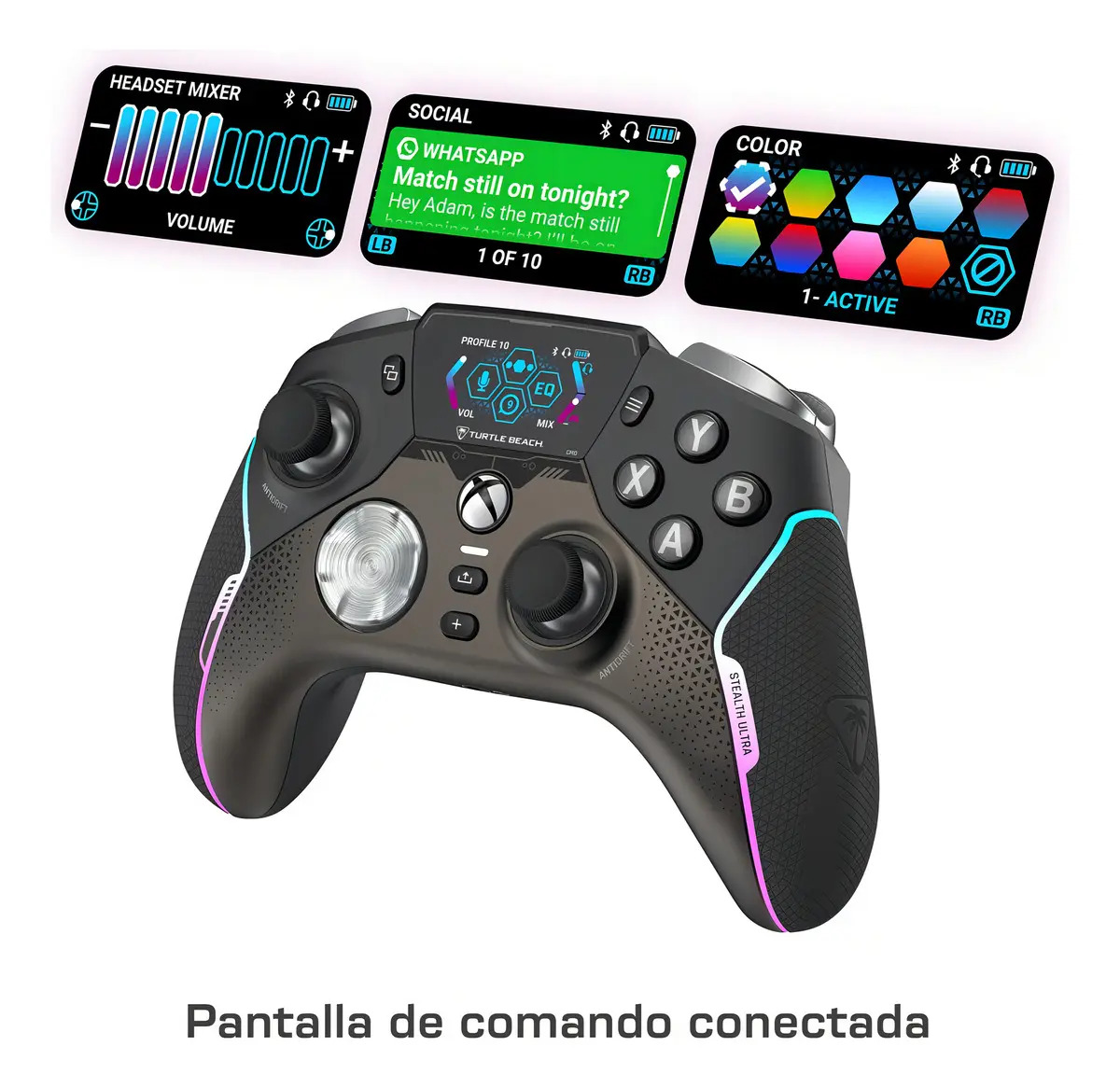Controle Turtle Beach Stealth Ultra Xbox/pc rega. Preto - Imagem 5